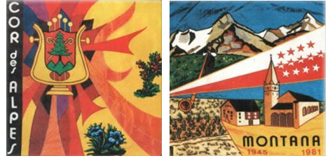 Cor des Alpes - Drapeaux