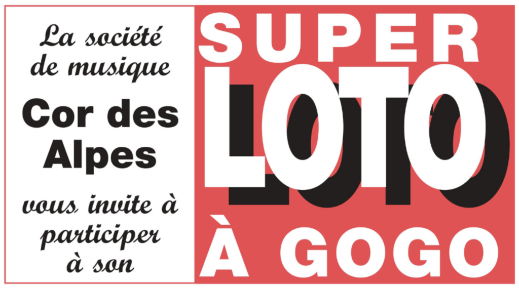 Logo à gogo du Cor des Alpes